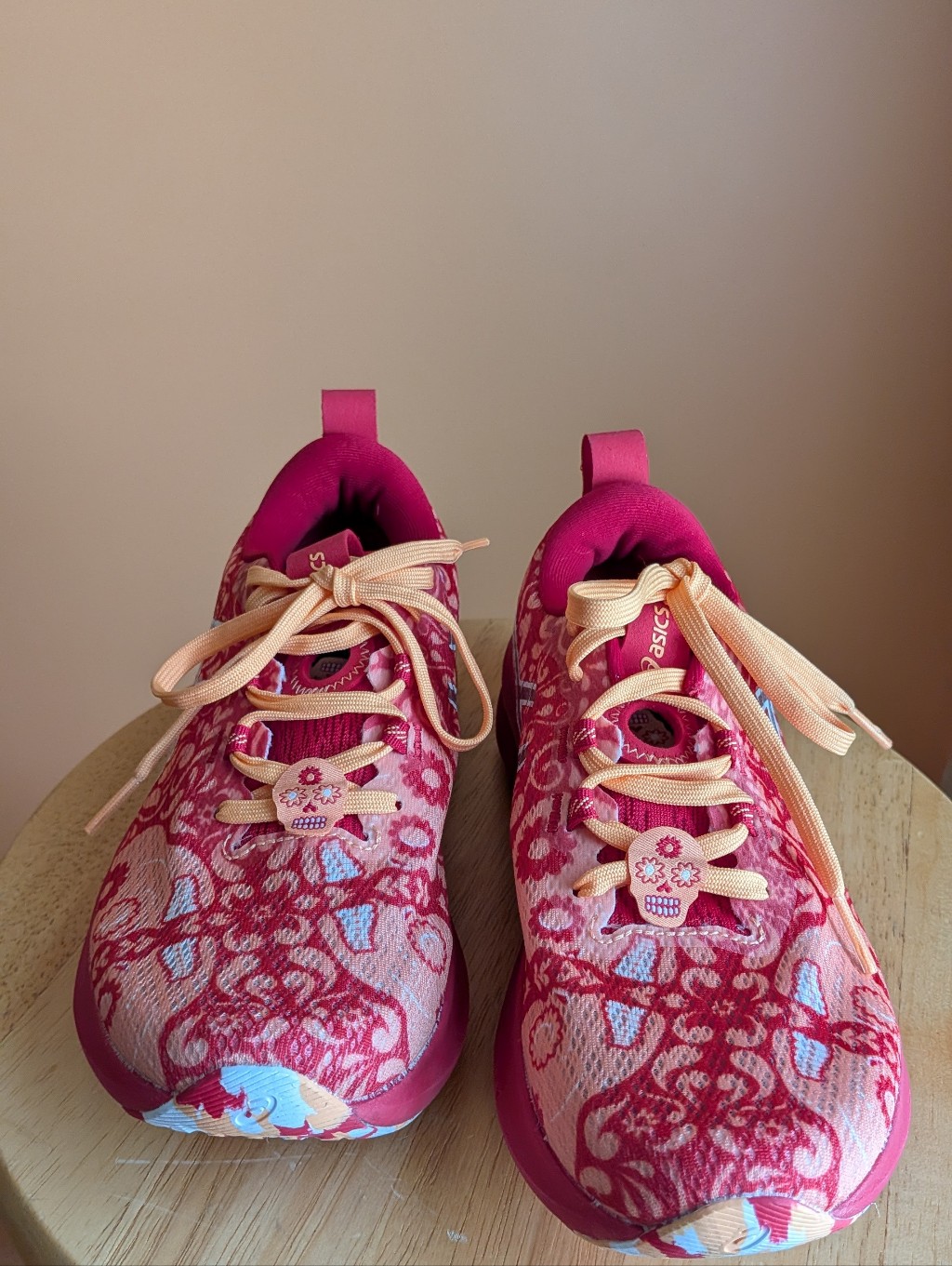 Asics Women's Bright Red Athletic Shoes Size 7